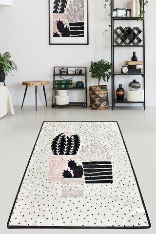 Covor, Three Cactus Djt, 80x150 cm, Multicolor