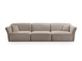 Canapea 5 locuri, Hailey, Micadoni Home, 292x102x79 cm, tesatura boucle, verde menta