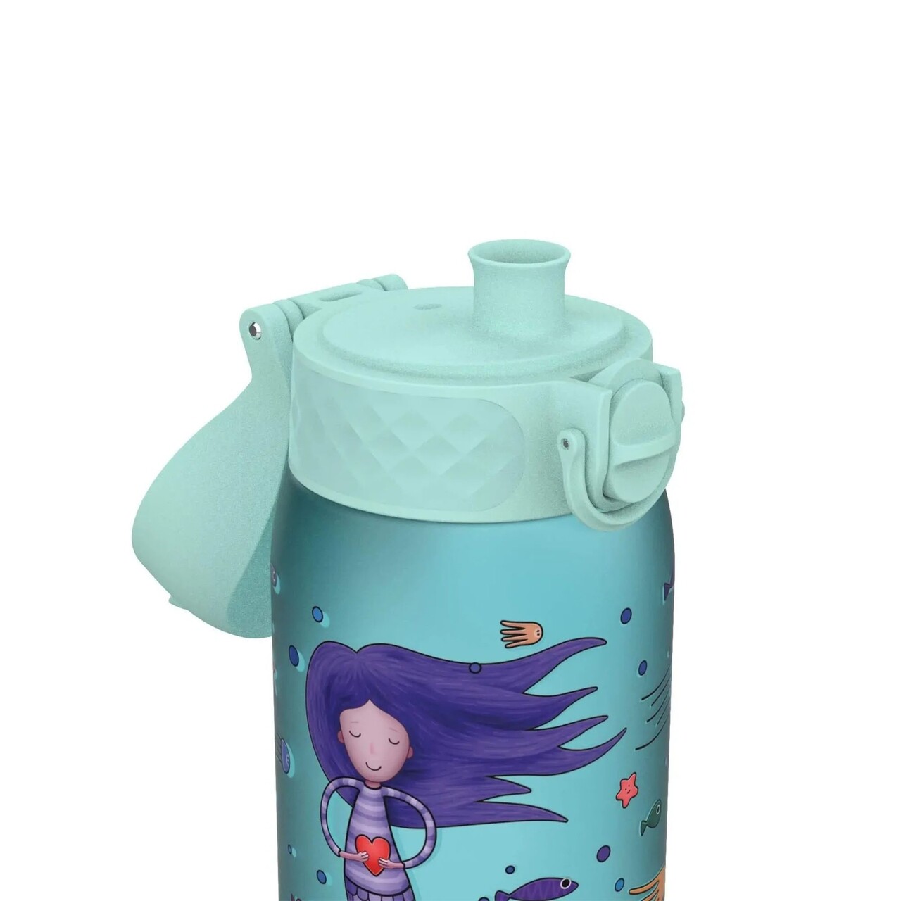 Sticla apa pentru copii, recyclon, 350ml, Mermaids - Ion8 - view 2