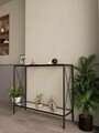 Bufet, Hanah Home, Florya, 80x85x30 cm, Negru