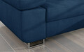 Coltar extensibil dreapta 4 locuri ELTAP, Armd-39, Armando, 289x203x85 cm, lemn/poliester, albastru inchis