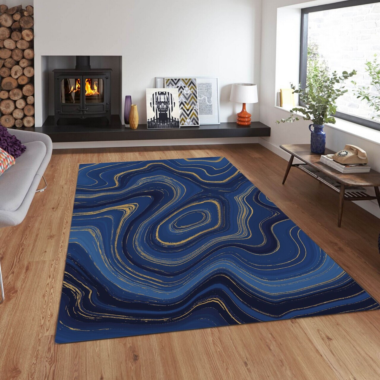 Covor, CG_109, 120x180 cm, Poliester, Multicolor — imaginea 2