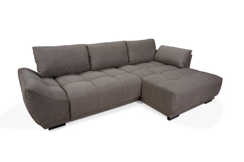 Coltar extensibil dreapta, boston, 169 x 269 x 87 cm, maro deschis