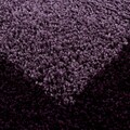 Covor Shaggy Louis Border, Decorino, 60x110 cm, polipropilena, mov
