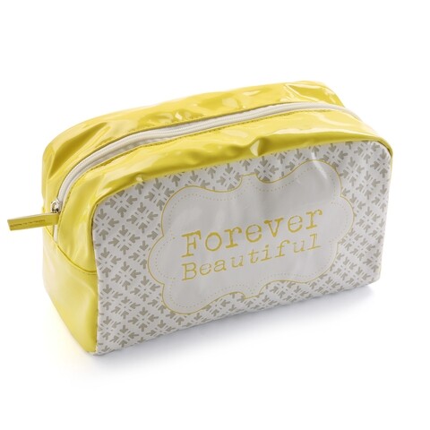Geanta pentru cosmetice Versa Forever Beautiful, 26 x 11.5 x 15 cm