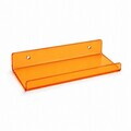 Raft de perete acrilic, Hanah Home, Vivid, 30x10x4 cm, Portocaliu