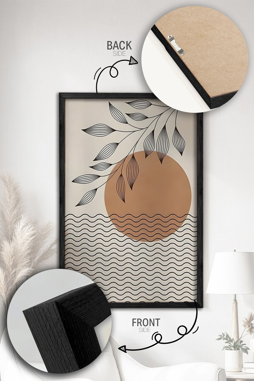 Set 3 tablouri decorative, Ersy3Syhcrv31, MDF, Multicolor - view 5
