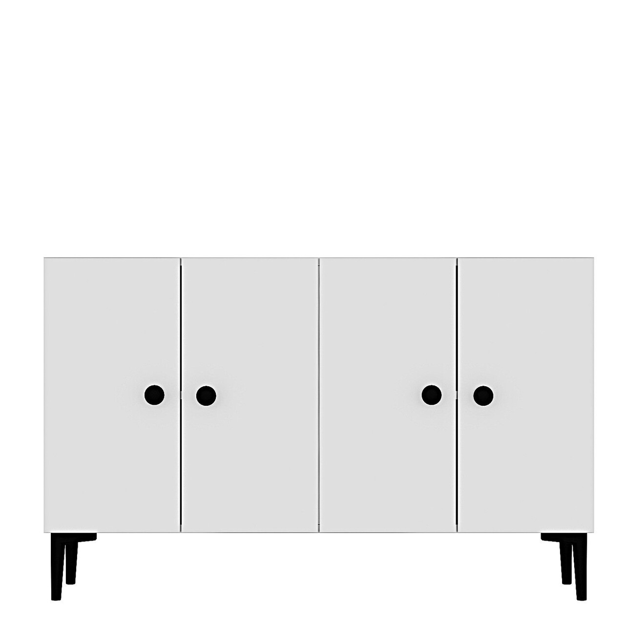 Consola, Hanah Home, Pella 120, 120x75x32 cm, Alb - view 6