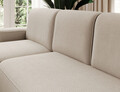Coltar extensibil stanga 4 locuri ELTAP, Aurumm, 285x180x92 cm, lemn/poliester, bej