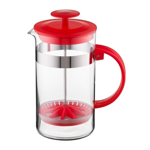Filtru cafea victor, domotti, 1 l, sticla termorezistenta, rosu