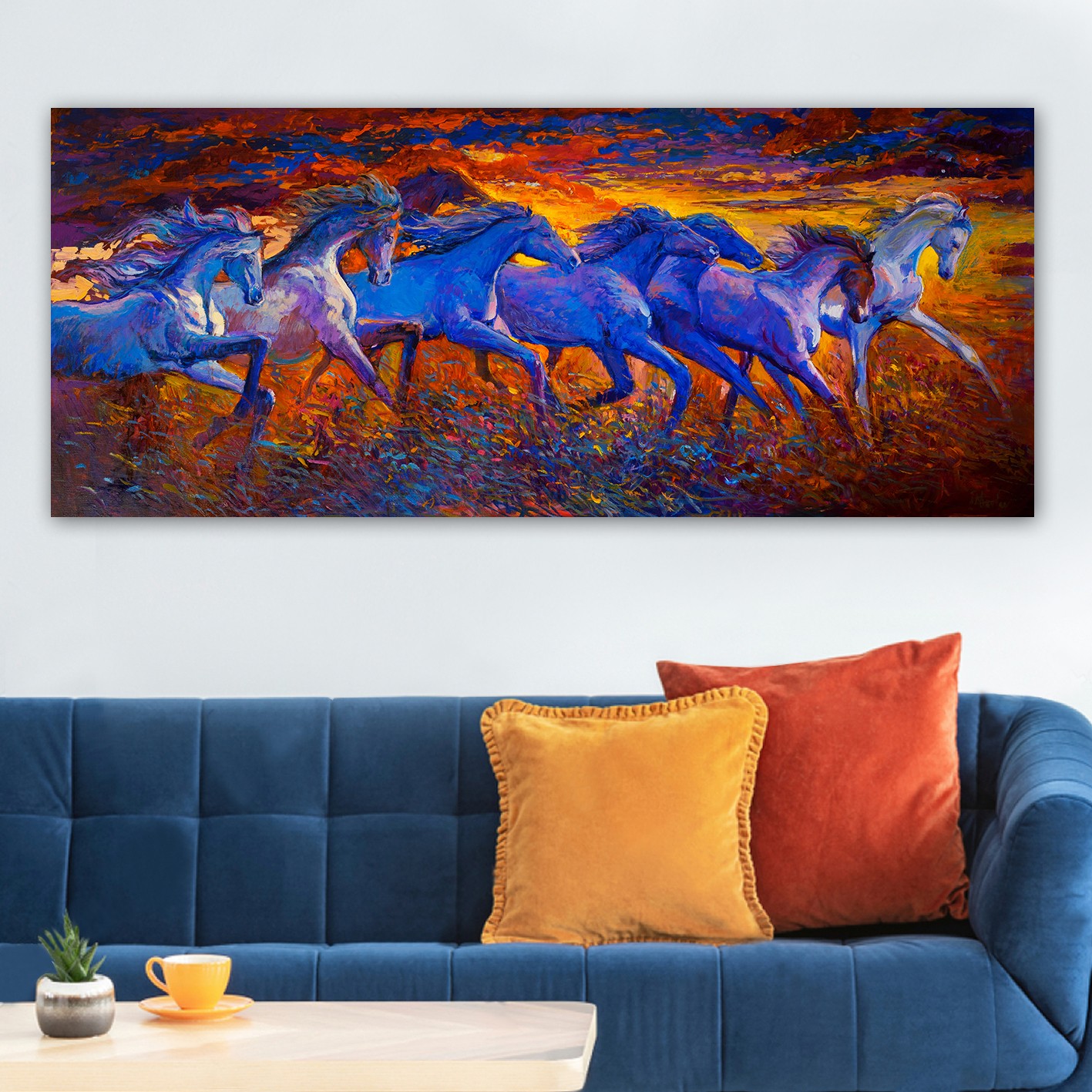 Tablou decorativ, YTY399021250_50120, Canvas, Rama din lemn (grosime 3 cm), Multicolor