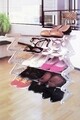 Organizator ajustabil pentru incaltaminte Bedora, plastic/metal, argintiu/bej