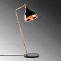 Lampa de masa, Opviq, 892OPV1149, Metal, Negru/Cupru