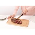 Tocator pentru carne, Brabantia, Profile, 40x25x1.9 cm, lemn de fag, natural
