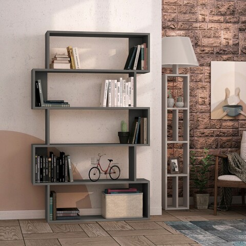 Corp biblioteca, homitis, oxford, 95x159x25 cm, antracit