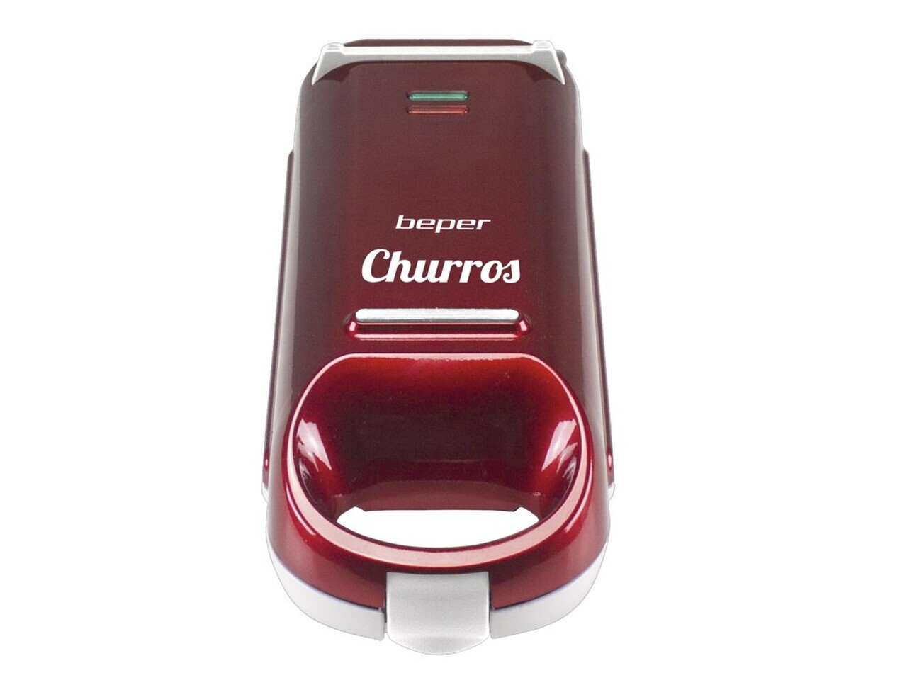 Aparat de facut churros Beper, 700W, capacitate 4 bucati, 19 cm, rosu/alb - imagine 3