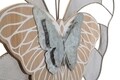 Decoratiune de perete Butterfly, Mauro Ferretti, 64.5 x 39 cm, fier, multicolor