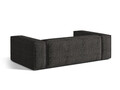 Canapea 3 locuri, Nuria-260, Micadoni Home, 210x110x72 cm, tesatura boucle, antracit