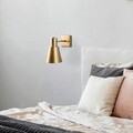 Aplica de perete, Fulgor, 942FLG2193, Metal, Auriu