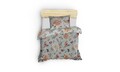 Lenjerie de pat pentru o persoana, Eponj Home, Sandiego 143EPJ01240, 2 piese, amestec bumbac, multicolor