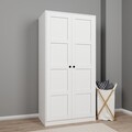 Dulap pentru haine, Miwood, Lucas 1600-81, Alb