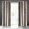 Draperie Eurofirany, Pierre, 140x250 cm, poliester, bej inchis