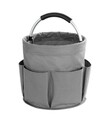 Organizator produse de curatenie Caddy, Wenko, 28x26.5 cm, poliester, antracit/argintiu
