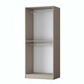 Dulap pentru haine, Hanah Home, BA248, 90x210x57.5 cm, Gresie