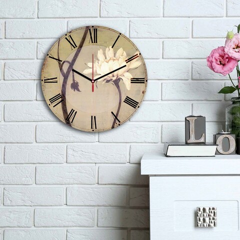 Ceas de perete, 3030ms-074, mdf, ø30 cm, multicolor