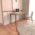 Birou, Caliente, Viva, 110x78x55 cm, PAL, Stejar / Negru