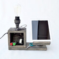 Lampa de masa, Evila Originals, 791EVL1559, Fier, Negru