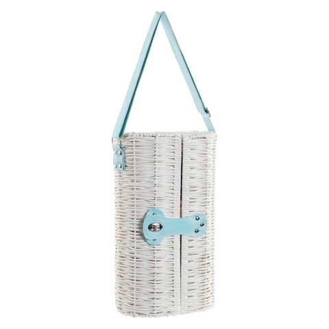 Cos pentru picnic 6 piese wicker, dkd, 27x18x39 cm