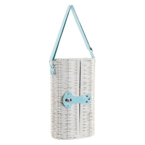 Cos pentru picnic 6 piese Wicker, DKD Home Decor, 27x18x39 cm