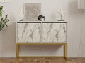 Consola, Asse Home, Zermat, Marmură Freesia