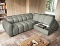 Coltar extensibil dreapta 4 locuri ELTAP, RT-100XIL, Falconn, 258x208x107 cm, lemn/poliester, verde