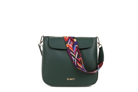 Geanta Beverly Hills Polo Club, 777, piele ecologica, verde 777