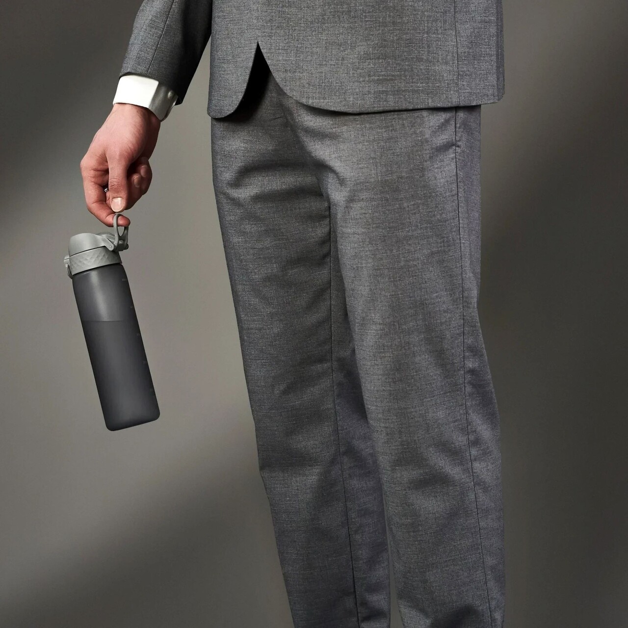Sticla apa Slim, recyclon, 500ml, Grey - Ion8 - imagine 7