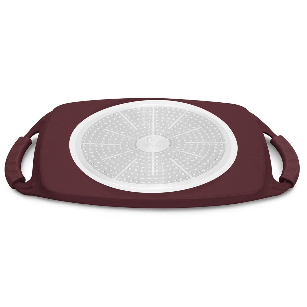 Tava grill Berlinger Haus, Leonardo, 47x29 cm, aluminiu forjat, visiniu mat - imagine 5