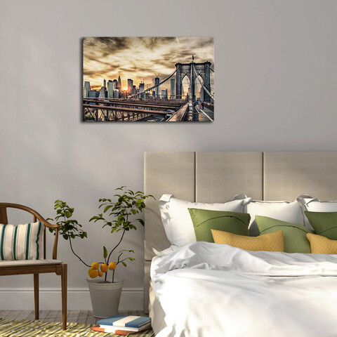 Tablou decorativ, 4570brc-10, canvas, dimensiune: 45 x 70 cm, multicolor