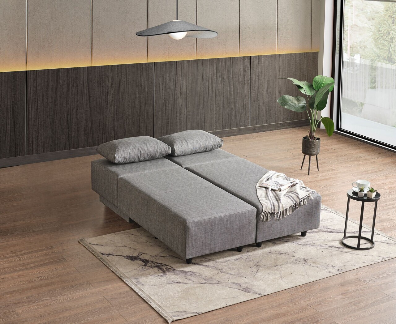Coltar, Atelier del Sofa, 218NVD1113, Metal, Gri — imaginea 2