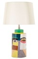 Lampa de masa Piccassy, Mauro Ferretti, 1 x E27, 40W, 40x65 cm, ceramica/fier/textil, multicolor
