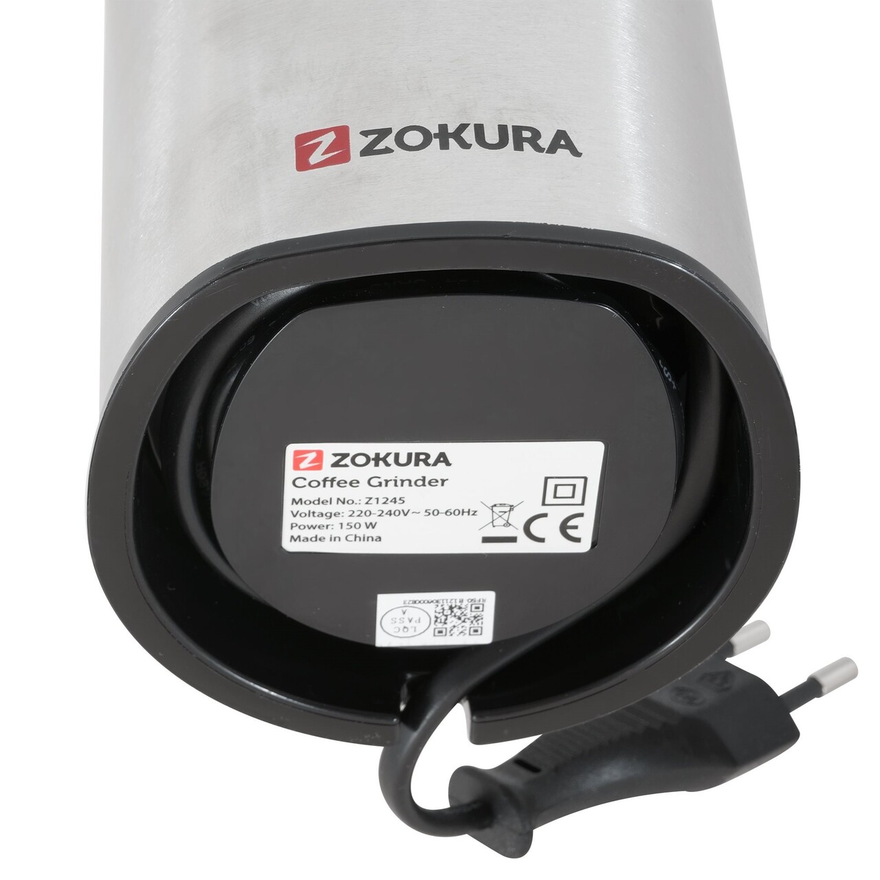 Rasnita electrica de cafea, 150 W, 60 g - Zokura - view 4