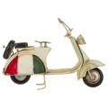 Decoratiune Scooter Italy, Creaciones Meng, 16x7 cm, metal, multicolor