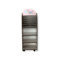 Dulap multifunctional, Popcorn, Unicorn Lou Multi-Separation / Loudsk-04, 34x98x35 cm, MDF , Multicolor