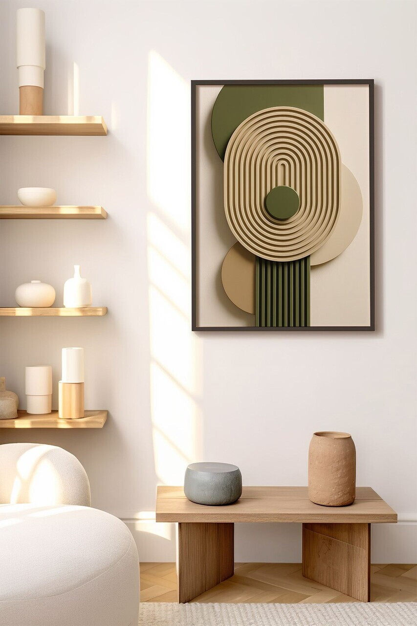 Tablou decorativ, Artnewclsyh55-5070, Lemn masiv, MDF, Multicolor - view 2