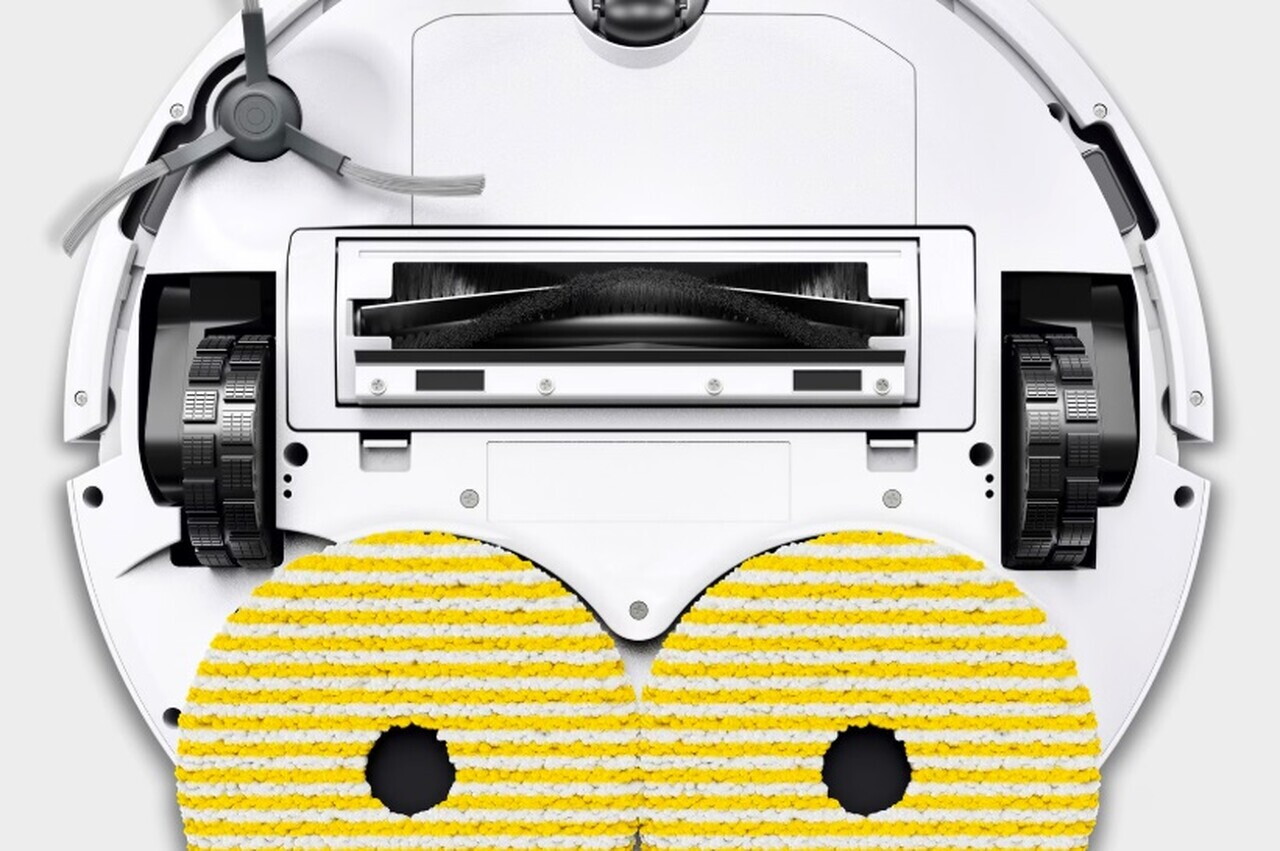 Aspirator robot cu spalare cu discuri rotative RVM 4 Comfort Extra, Karcher, alb/negru — imaginea 7