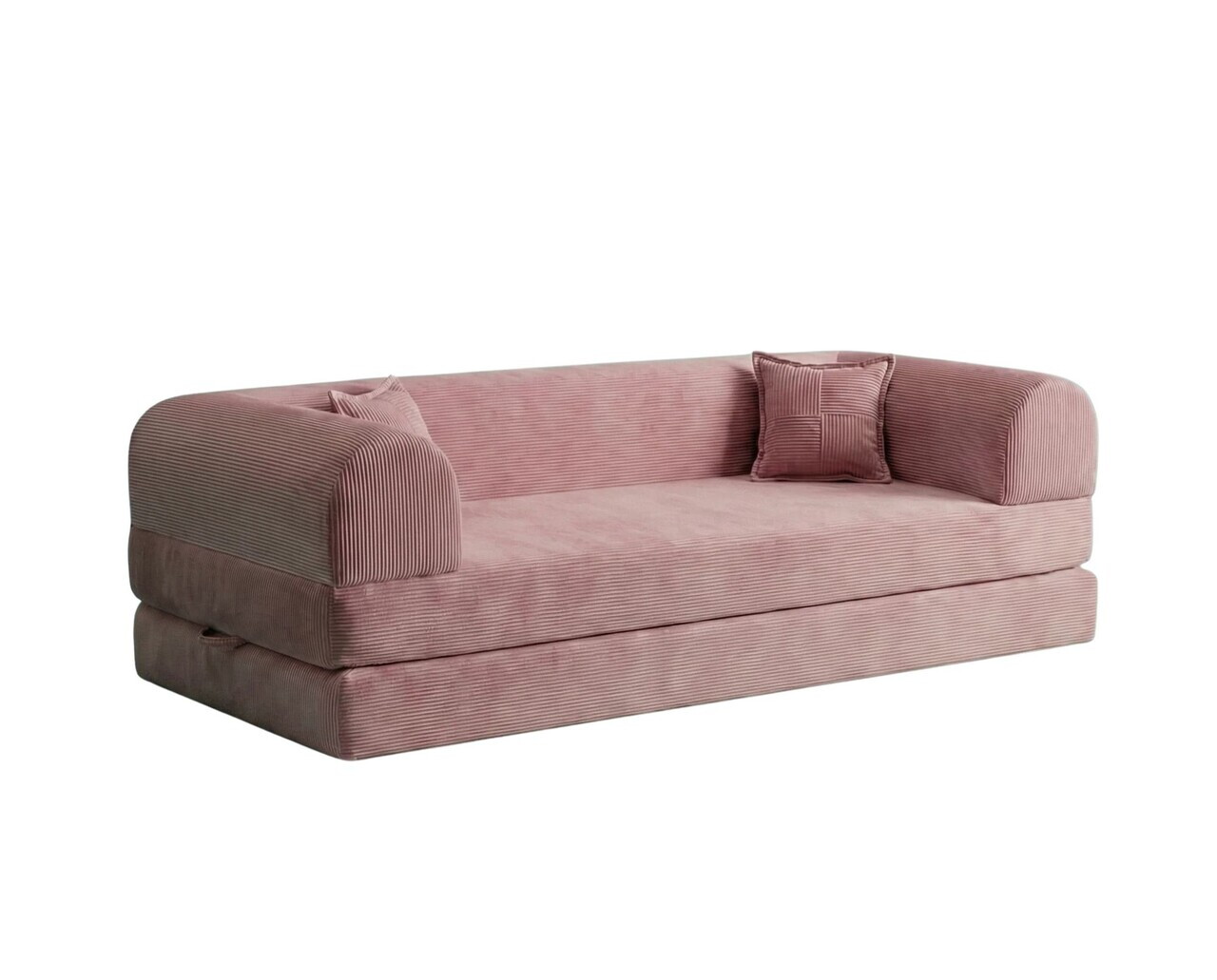 Canapea extensibila 3 locuri, Atelier del Sofa, 118FVL1309, Tesatura plus reiata, Roz - view 10