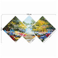 Set 4 tablouri decorative, 4MDF75470429, MDF, Imprimat UV, Multicolor