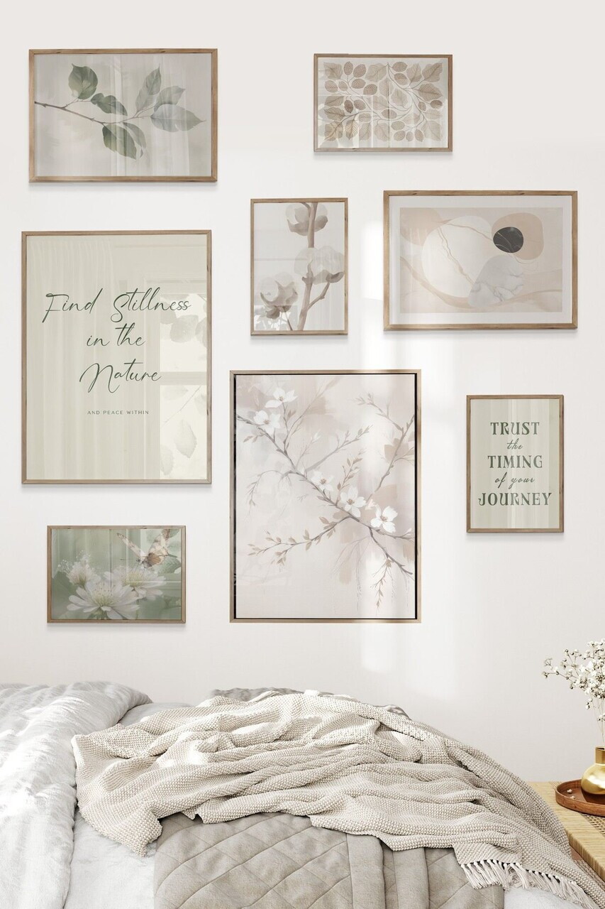 Tablou decorativ, Çgs-064-Wooden-Byk, Lemn masiv, Față: 100% PVC STICLĂ, Multicolor - view 2