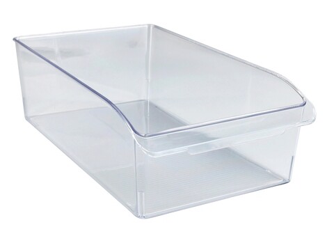 Organizator frigider, wenko, fridge organizer, 37 x 21 x 11 cm, plastic, transparent